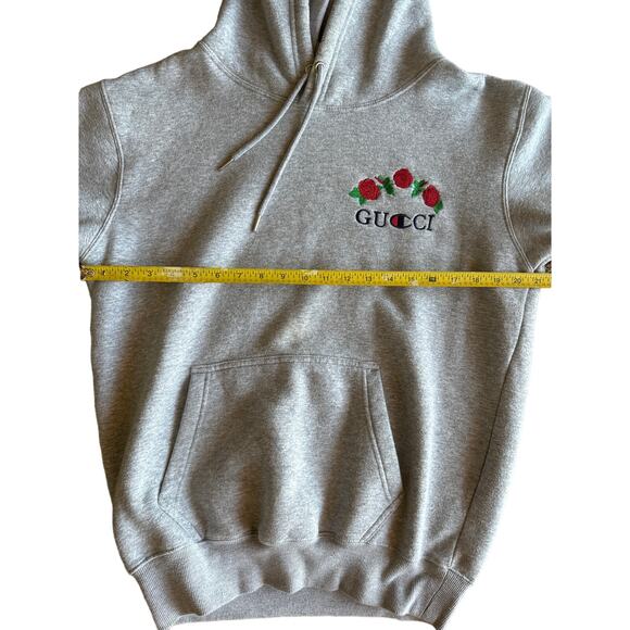Ava Nirui Gucci x Champion Reverse Weave XL Heather Gray Hoodie - Picture 6 of 7